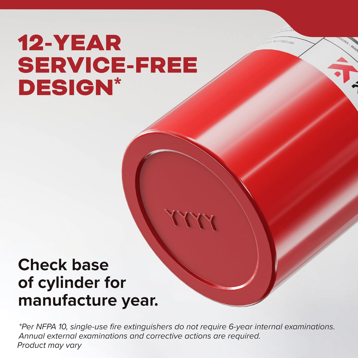 Fire Extinguisher 1-A:10-B:C 1 Pack P827