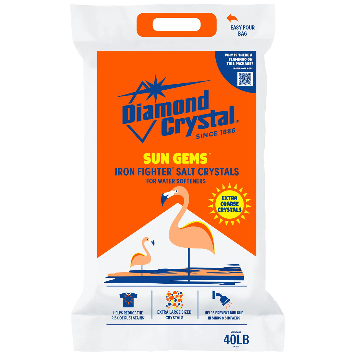 6 Pack Water Softener Salt, 40 Pounds L1045
