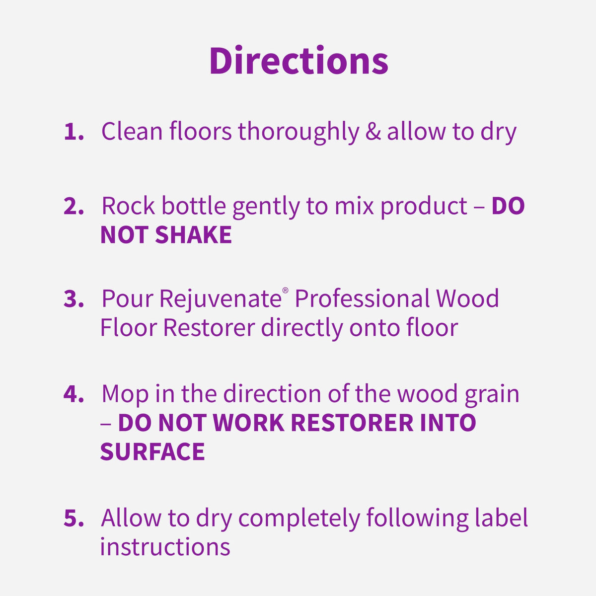 32 Oz Satin Finish Wood Floor Restorer Z56940