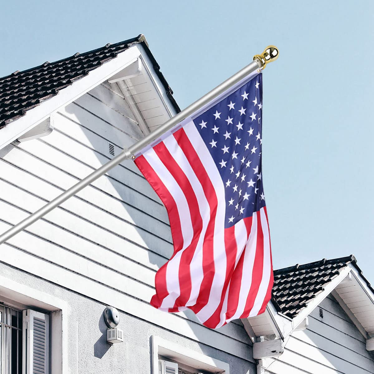 6ft Outdoor Flagpole C331347