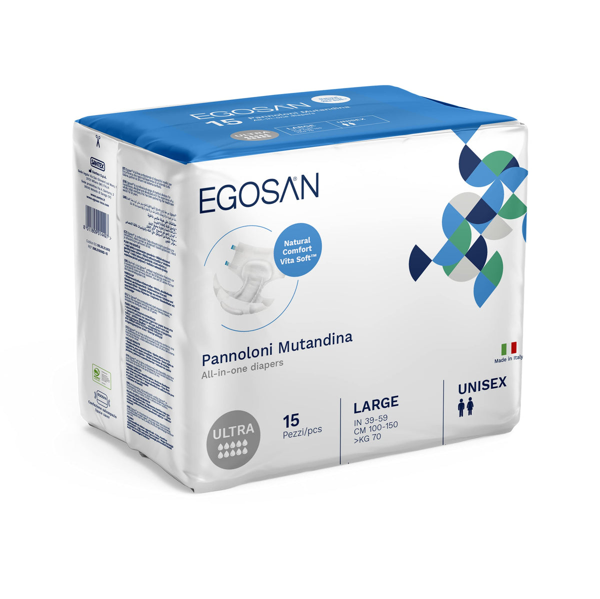 Large 15-Count Maximum Absorbency Adult Diaper Brief N797