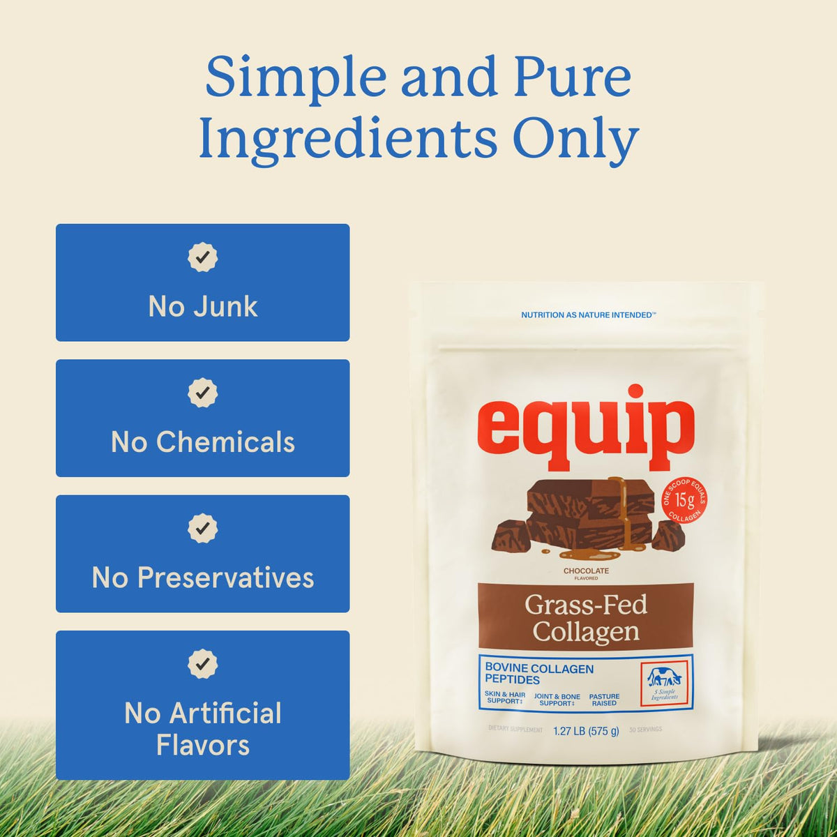 Grass Fed Hydrolyzed Bovine Collagen Peptides Powder R518665