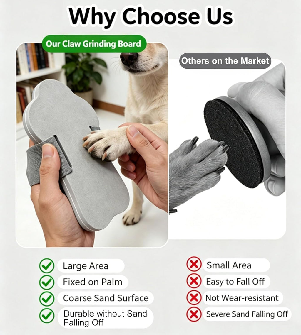Dog Nail Scratch Board with Hand Strap I858