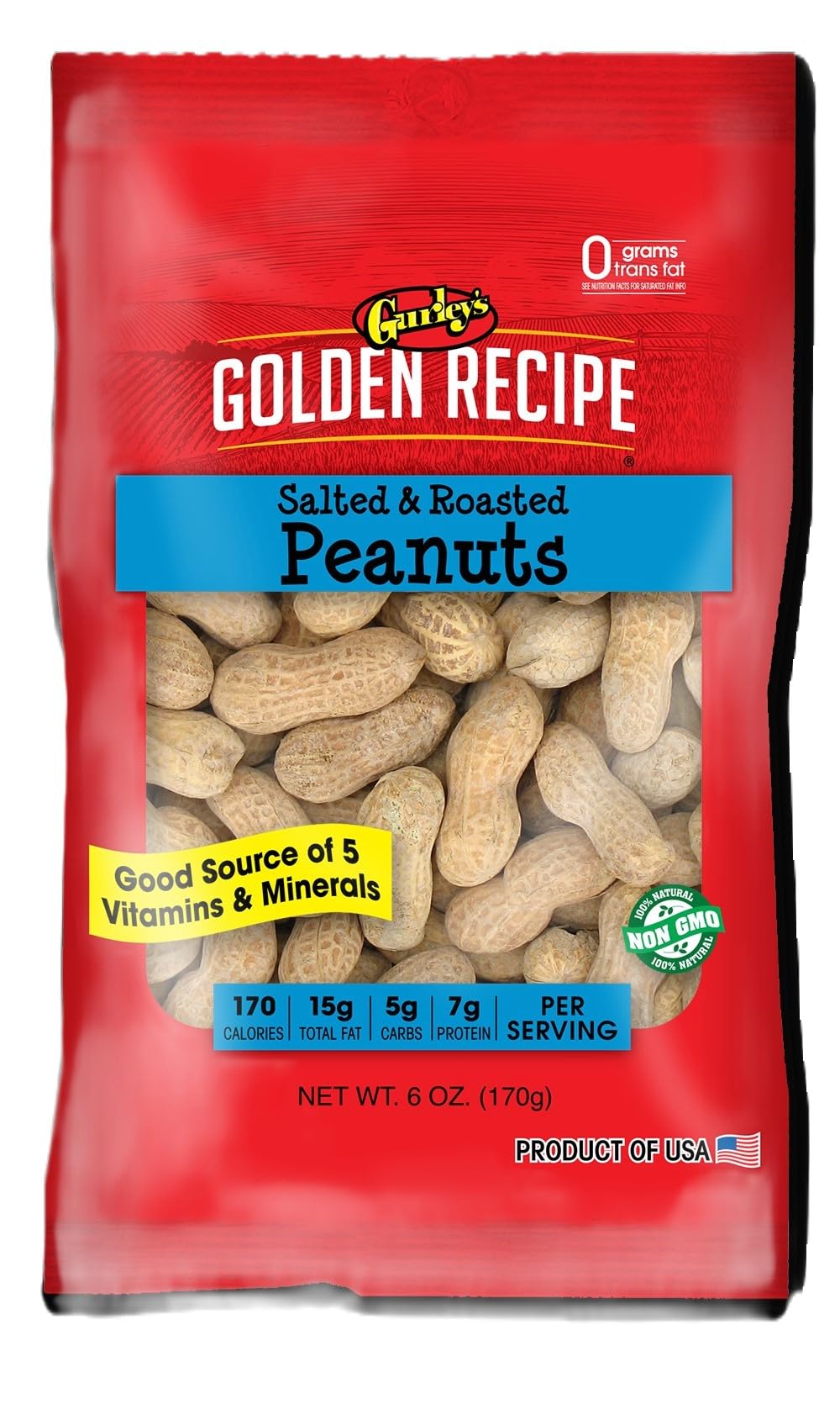 Roasted & Salted Peanuts in Shell 6 oz (12-Pack) B77955