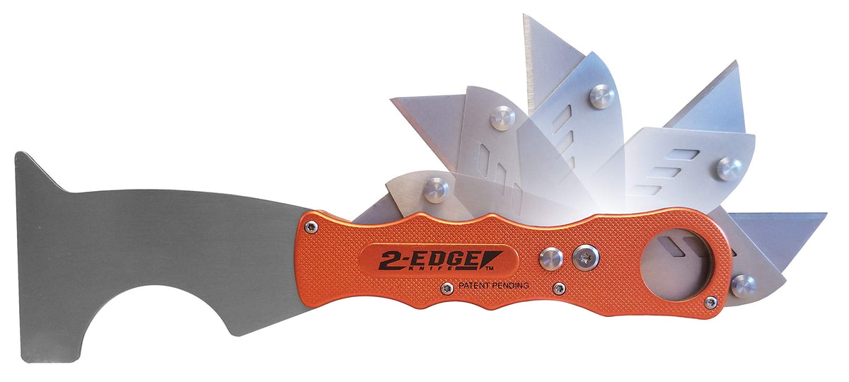 Foldable Utility Putty Knife with Aluminum Handle and Safety Lock N91163