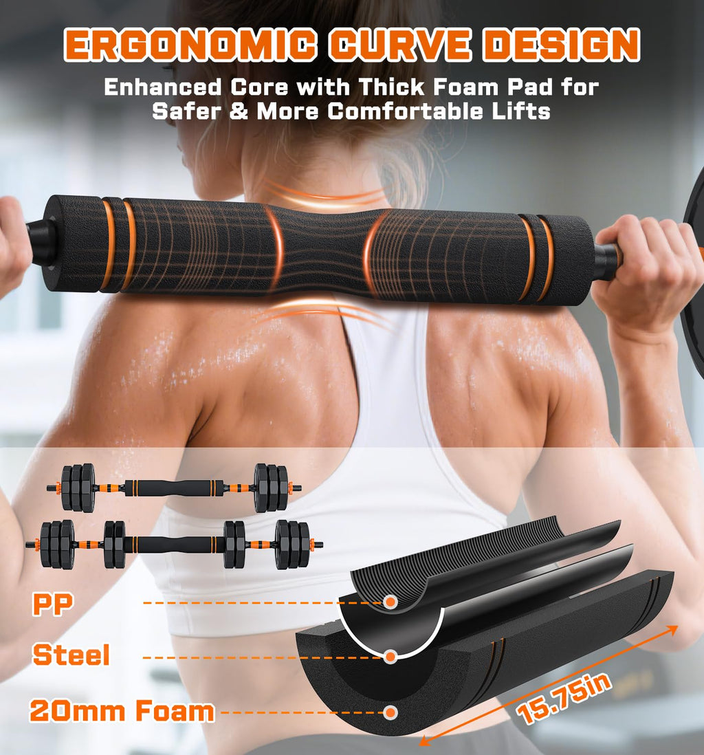 Adjustable Dumbbell Set with Connector X6585