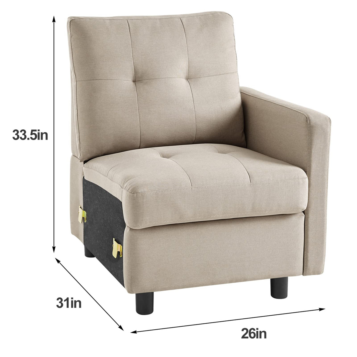 Right Facing Sectional Sofa G704281