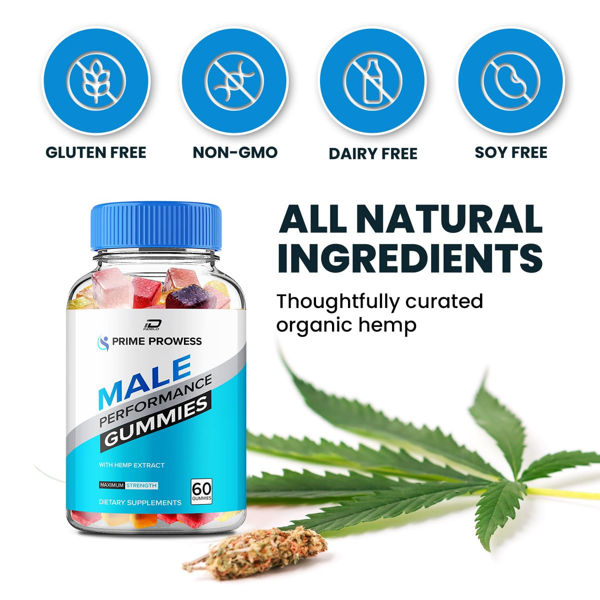 Hemp Gummies 60 Gummies P226