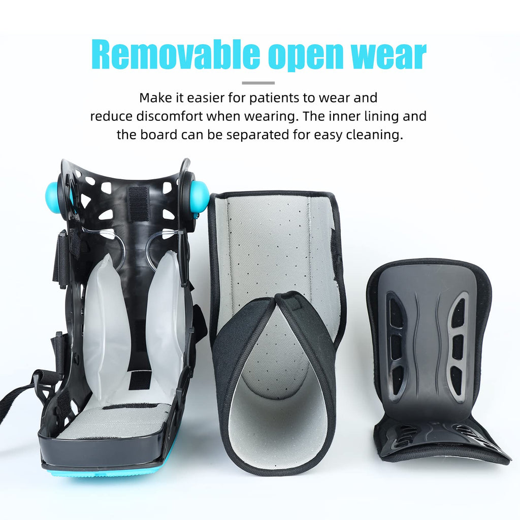Black Medium Inflatable Walking Boot R408758