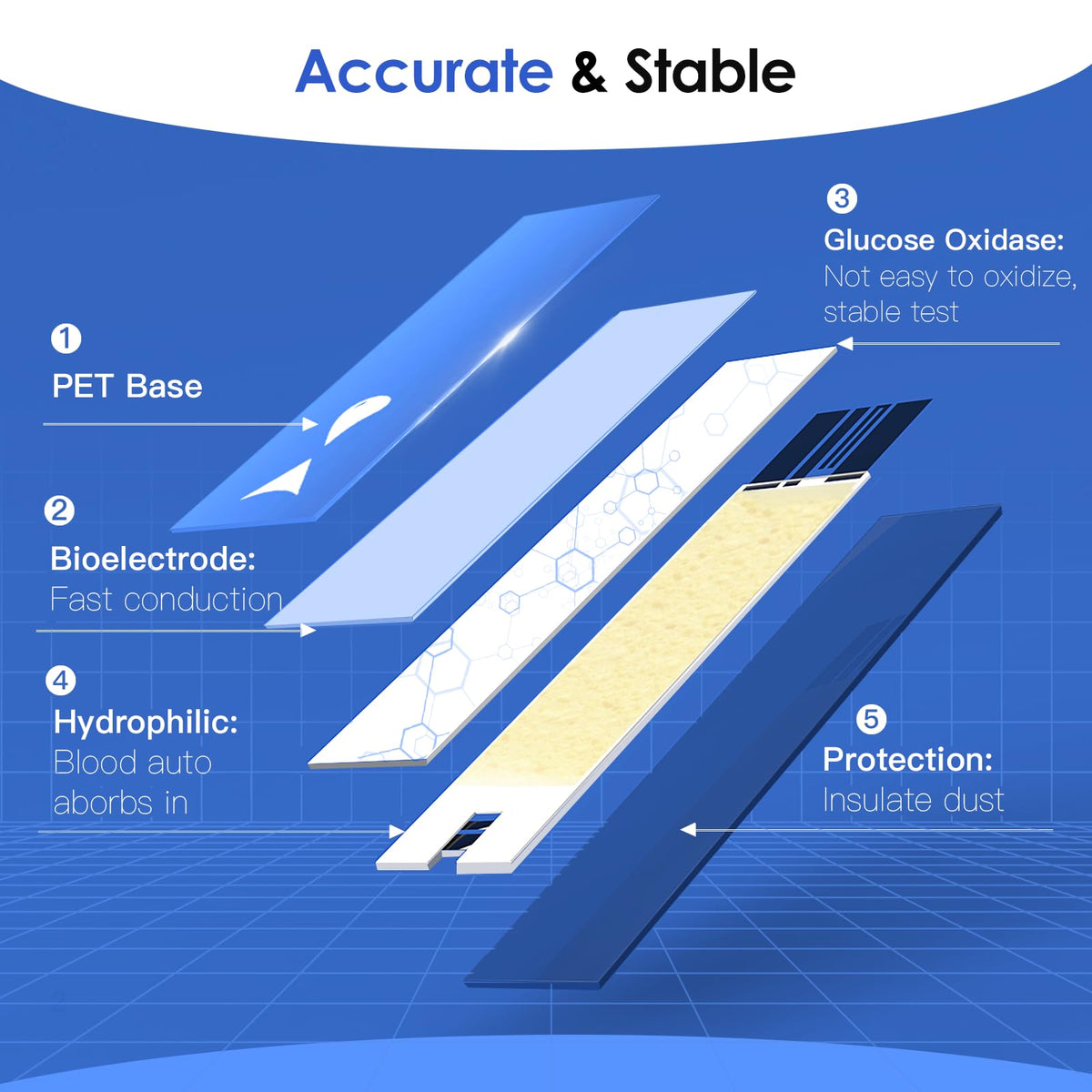 Blood Glucose Test Strips A733704