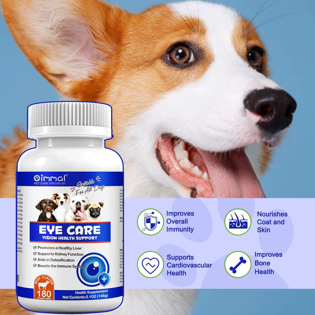 Omega 3 DHA Dog Eye Health Supplements, 180 Count K2522