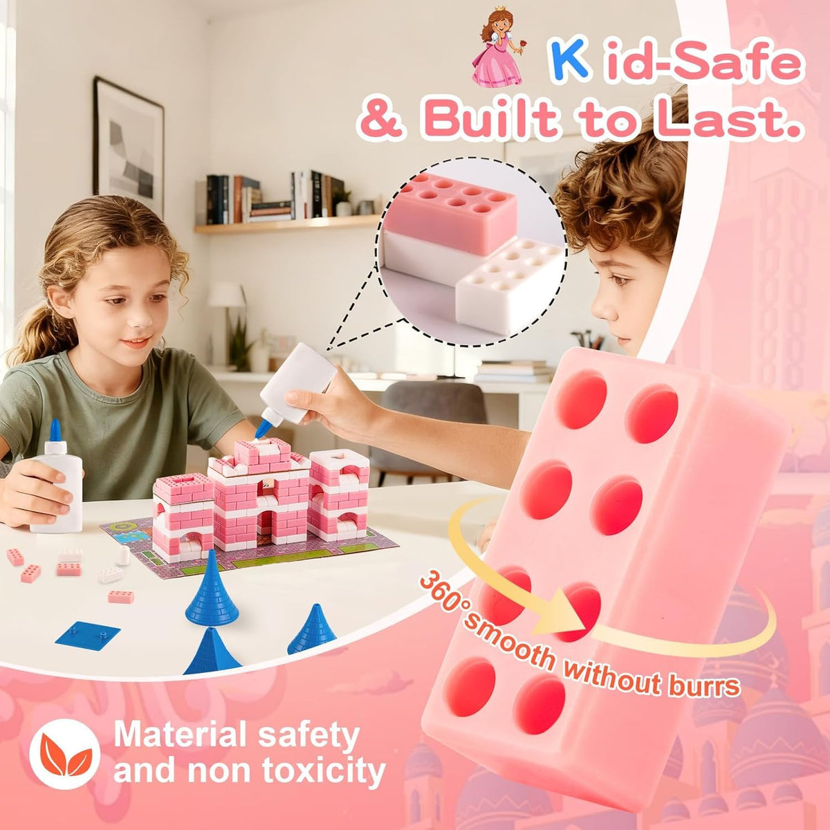 286 PCS Mini Brick Building Kit R412