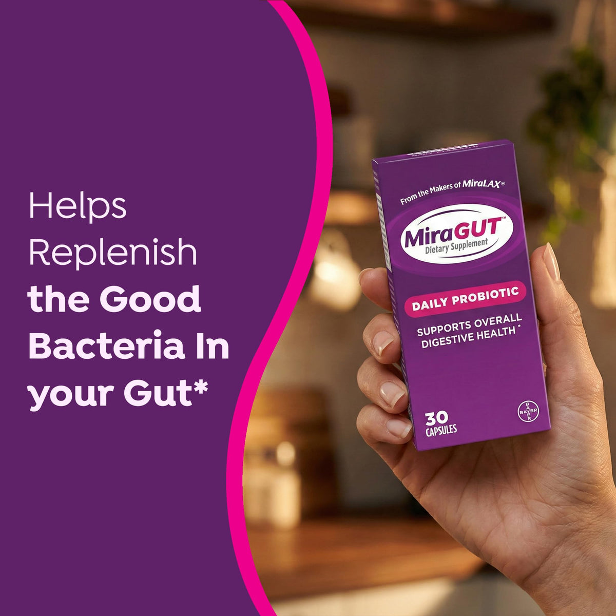 Gluten-Free Probiotic Supplement 30 Ct T99035