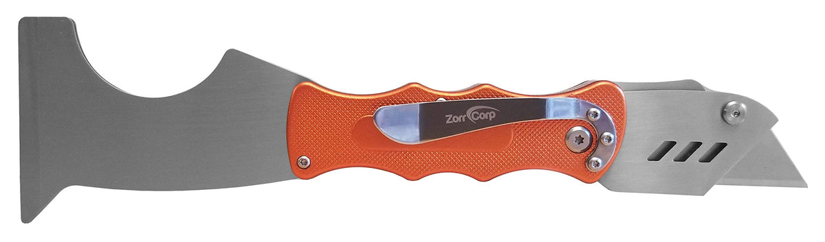 Foldable Utility Putty Knife with Aluminum Handle and Safety Lock N91163