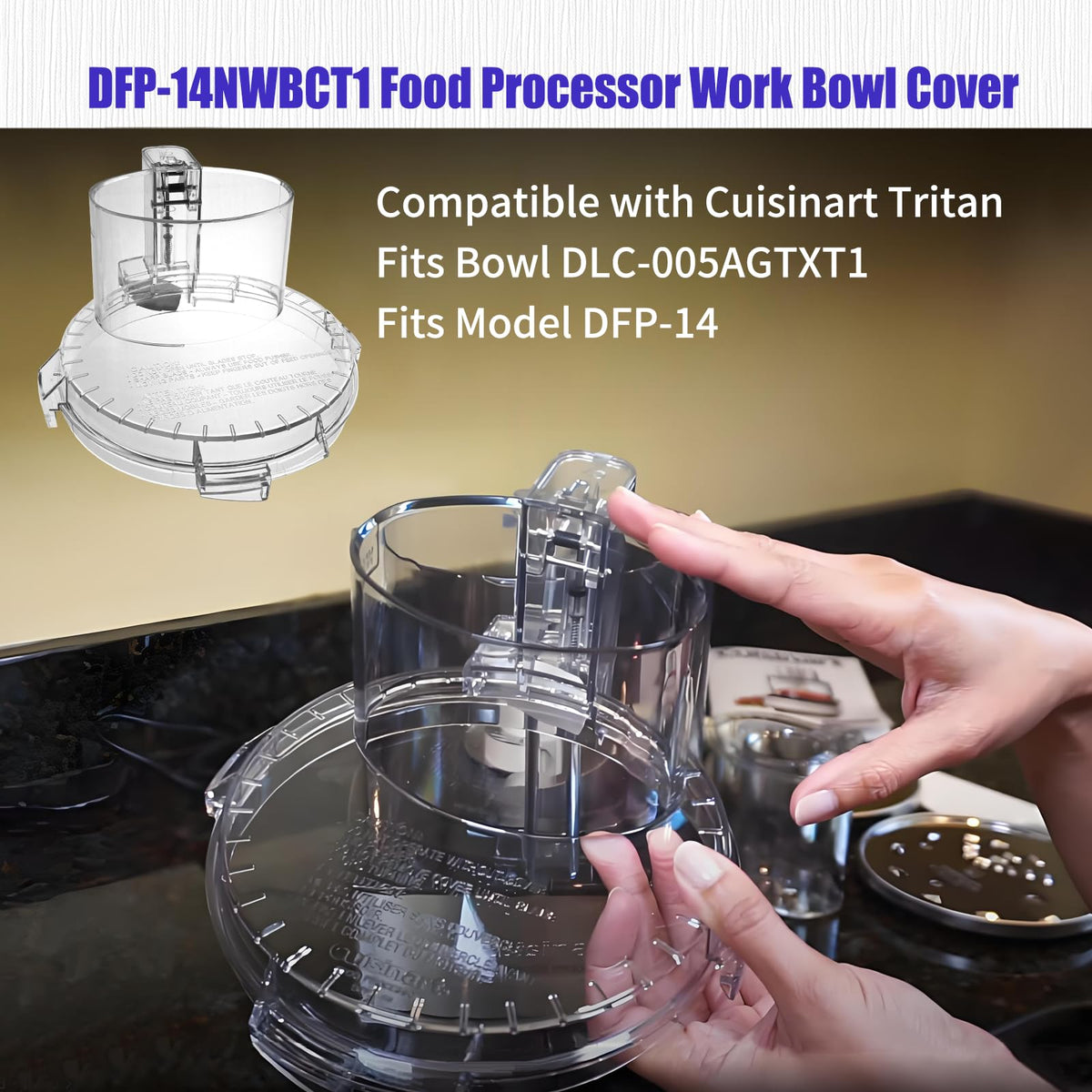 Food Processor Work Bowl Lid A607