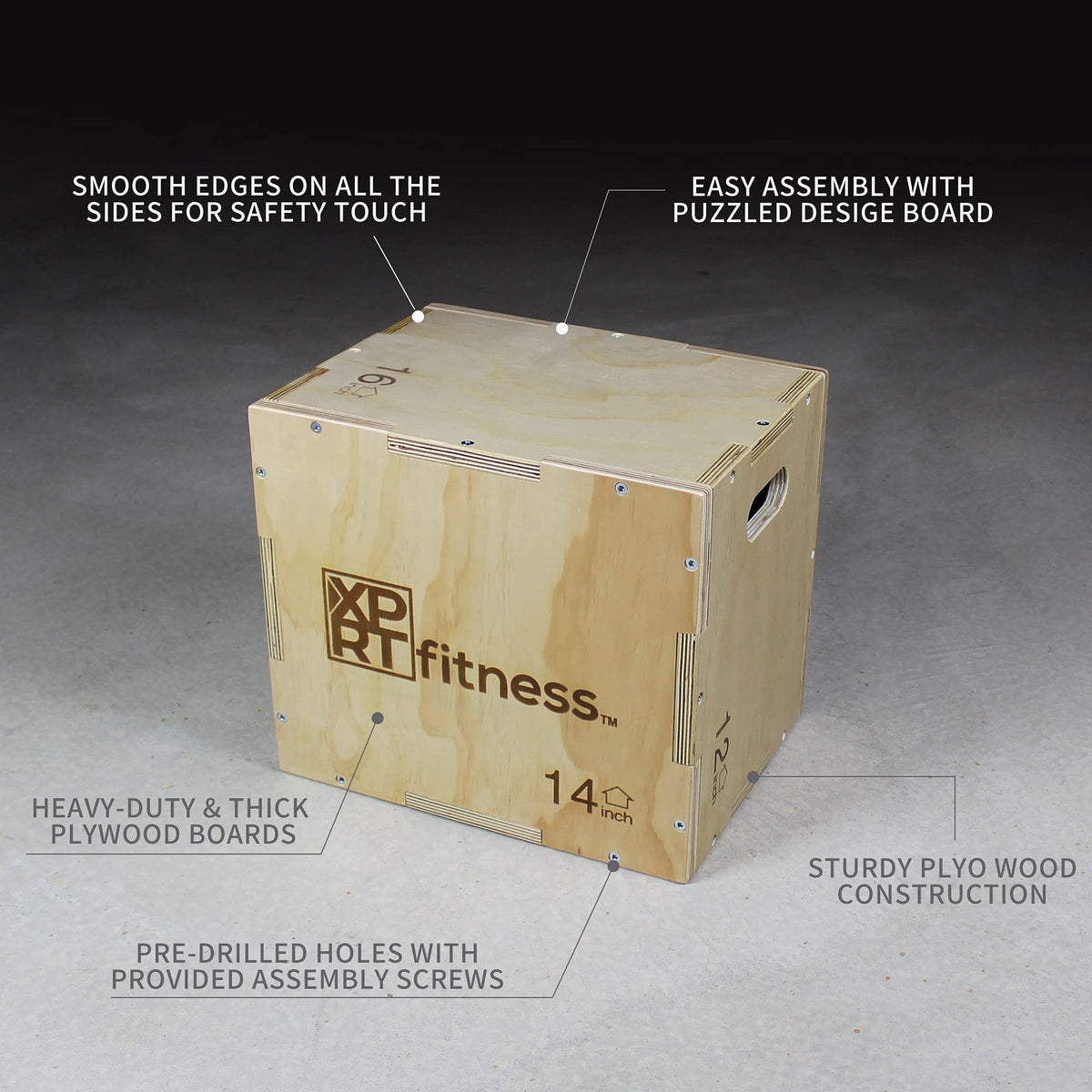 Wooden Plyo Box D507007