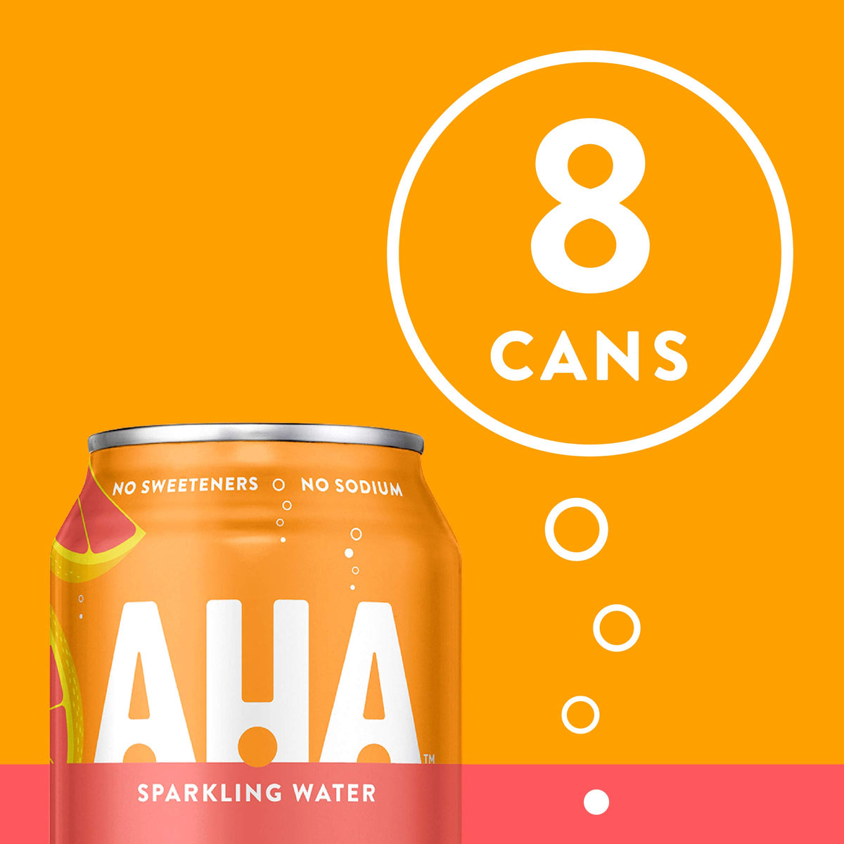 Orange Grapefruit Sparkling Water 8 Pack A84672
