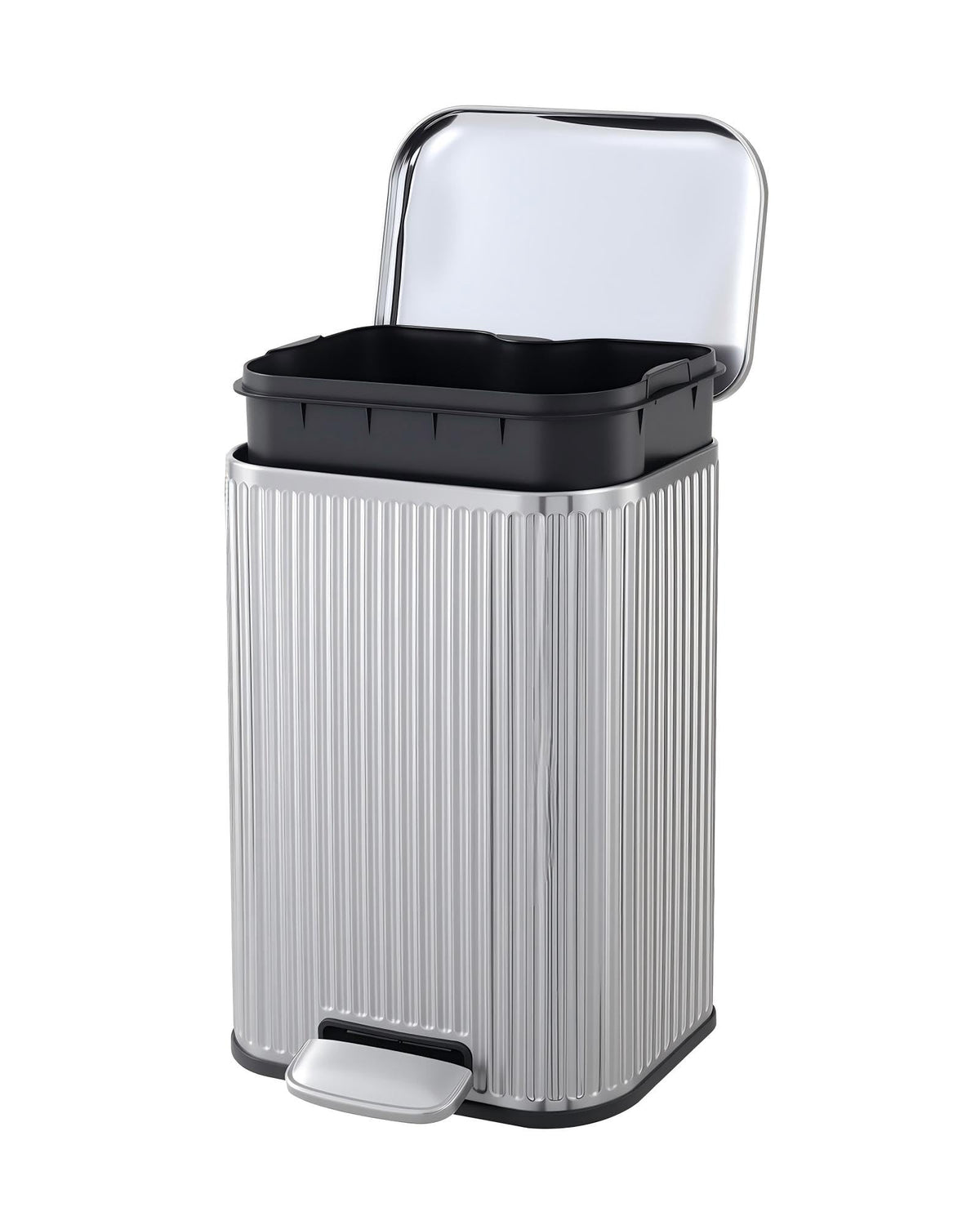 50L Step Trash Can with Soft Close Lid B3134
