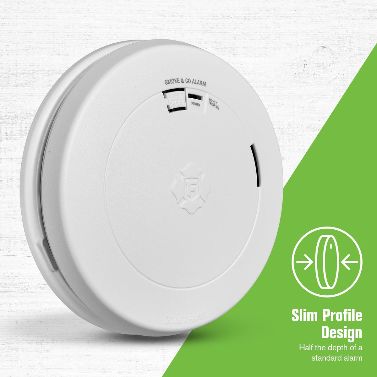 Battery Combination Smoke & Carbon Monoxide Alarm P3957