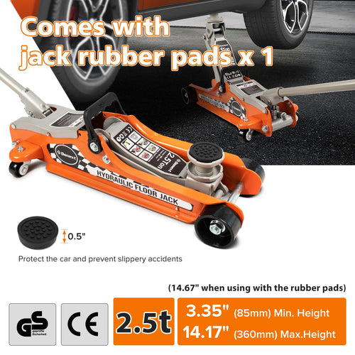 2.5 Ton Low Profile Racing Floor Jack E54468
