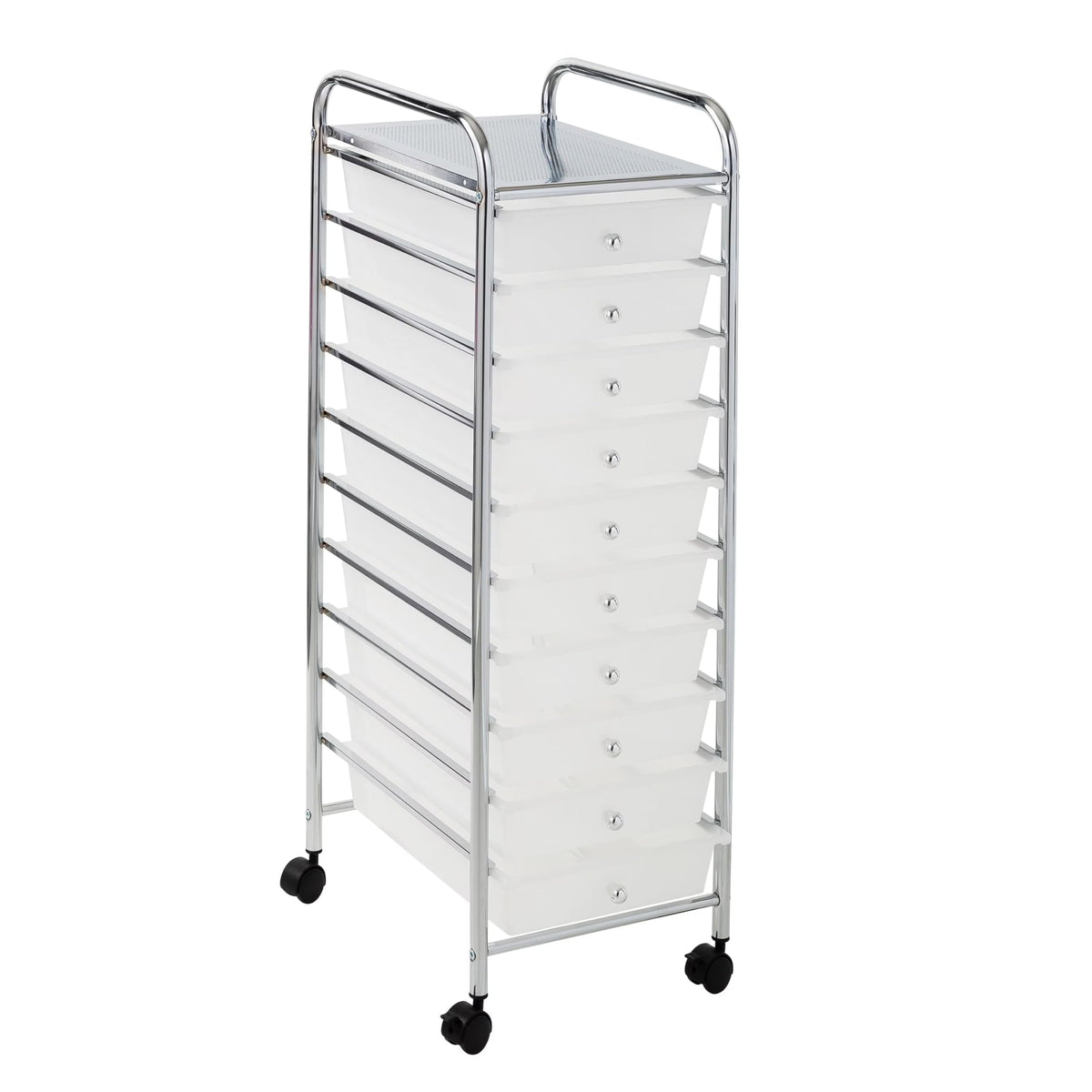 10 Drawer Rolling Storage Cart F9434