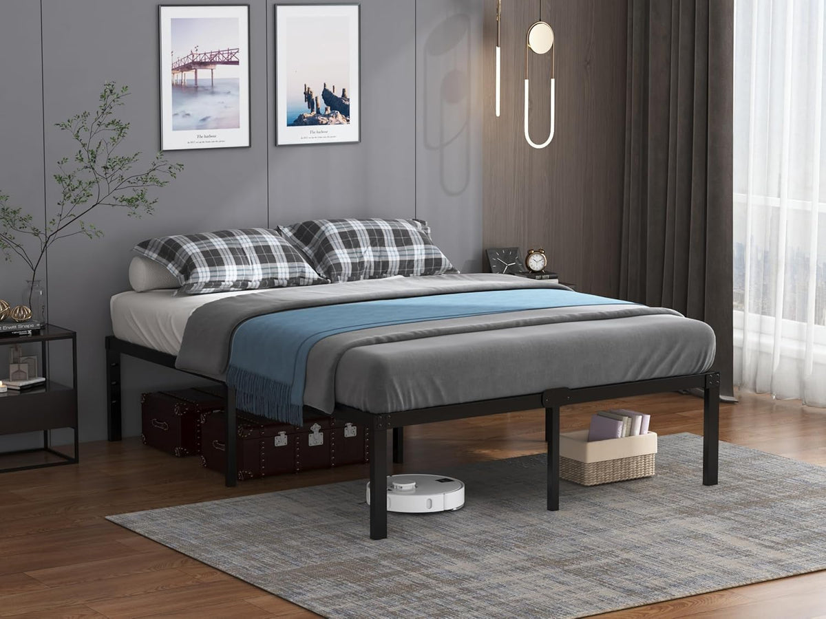 18 Inch Queen Metal Platform Bed Frame I6116