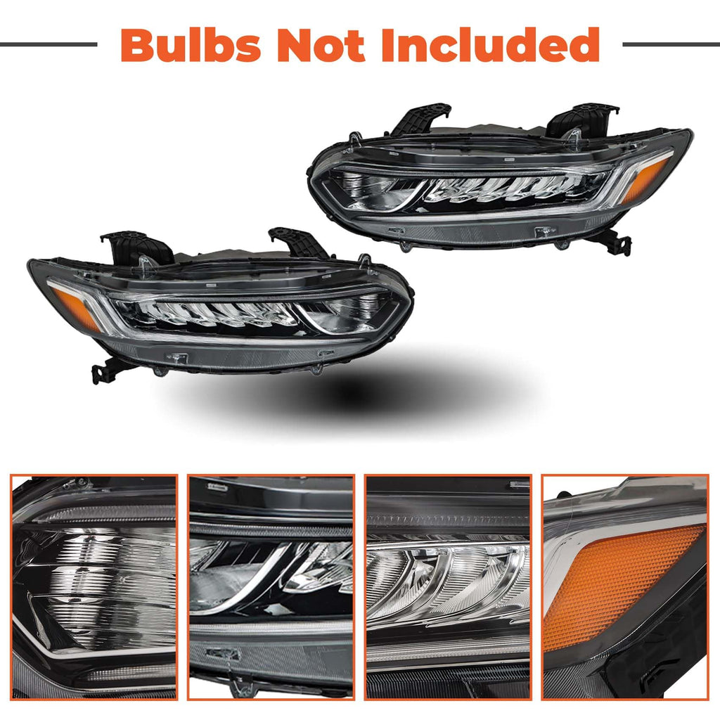 Halogen Headlight Assembly Set Driver and Passenger Side Y8333