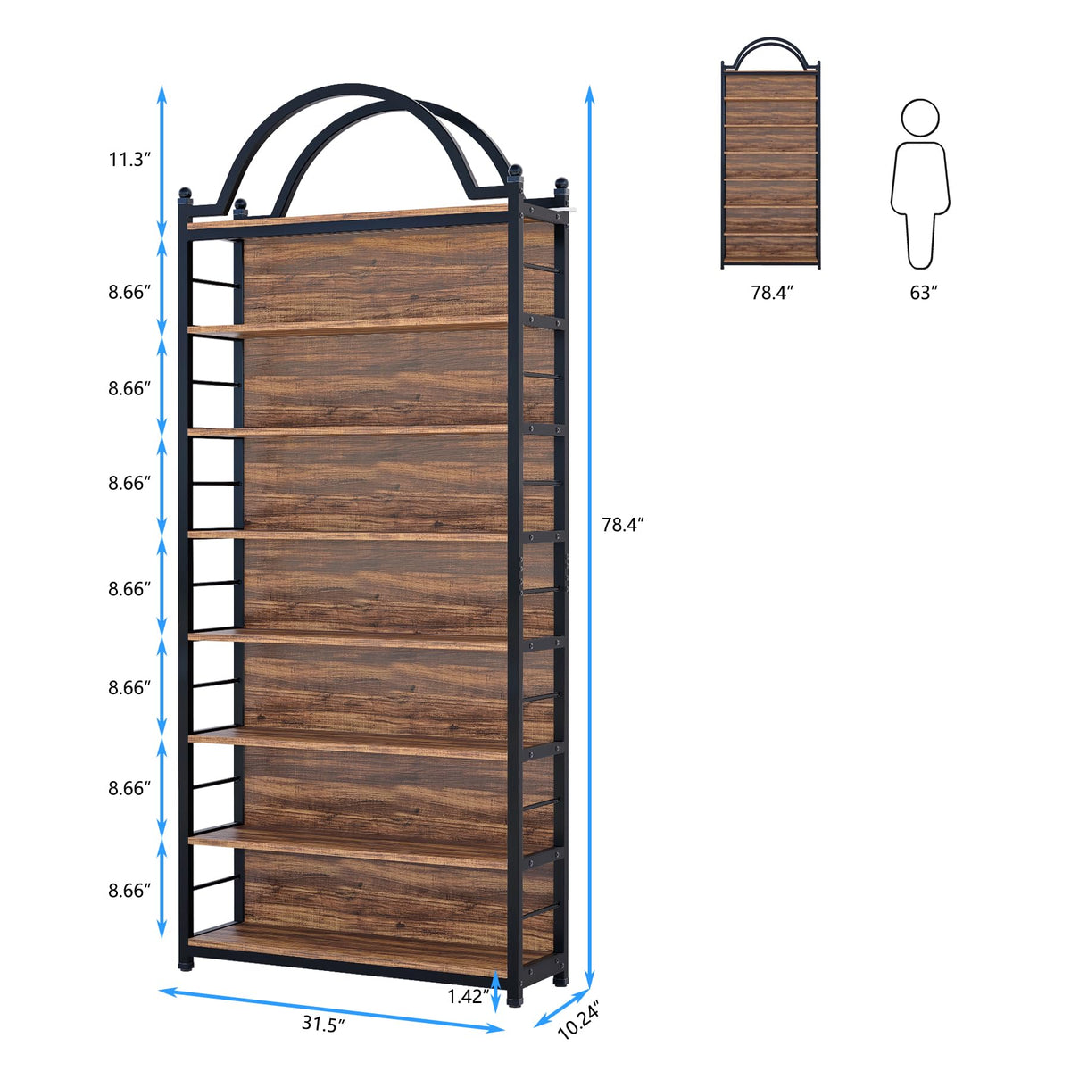 8-Tier CD Storage Rack F858809