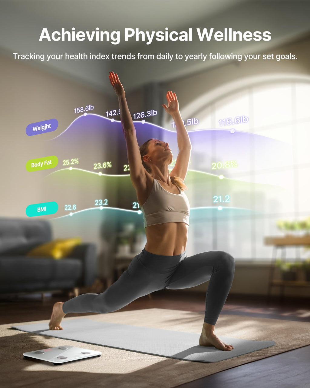 Smart Body Weight Scale M8476
