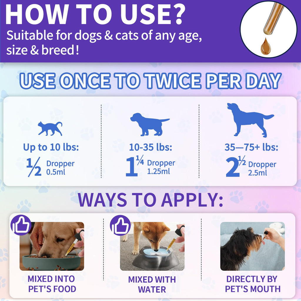 Flea and Tick Support for Dogs and Cats 60ml Z2253