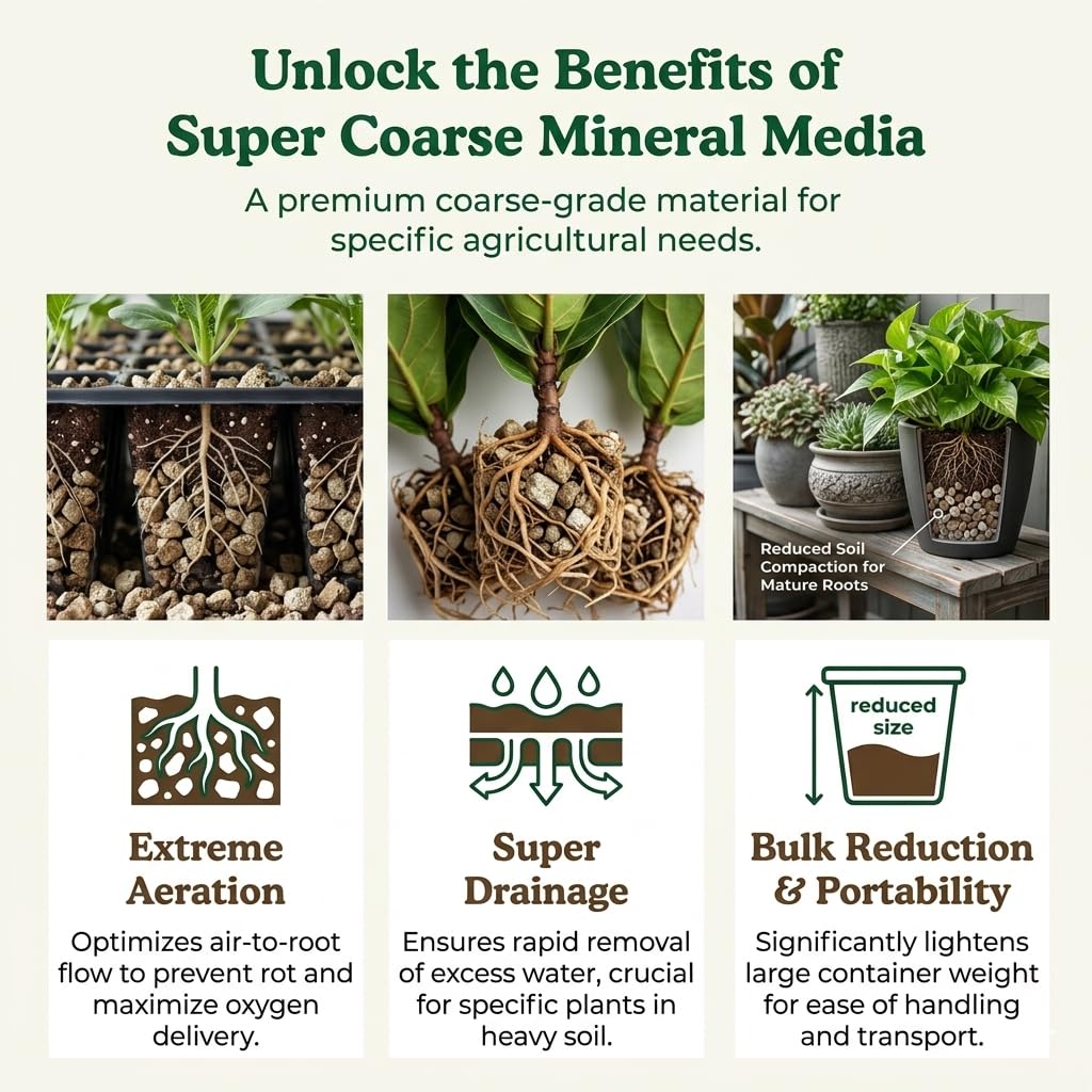 Horticultural Super Coarse Vermiculite 4 Cubic Feet K742
