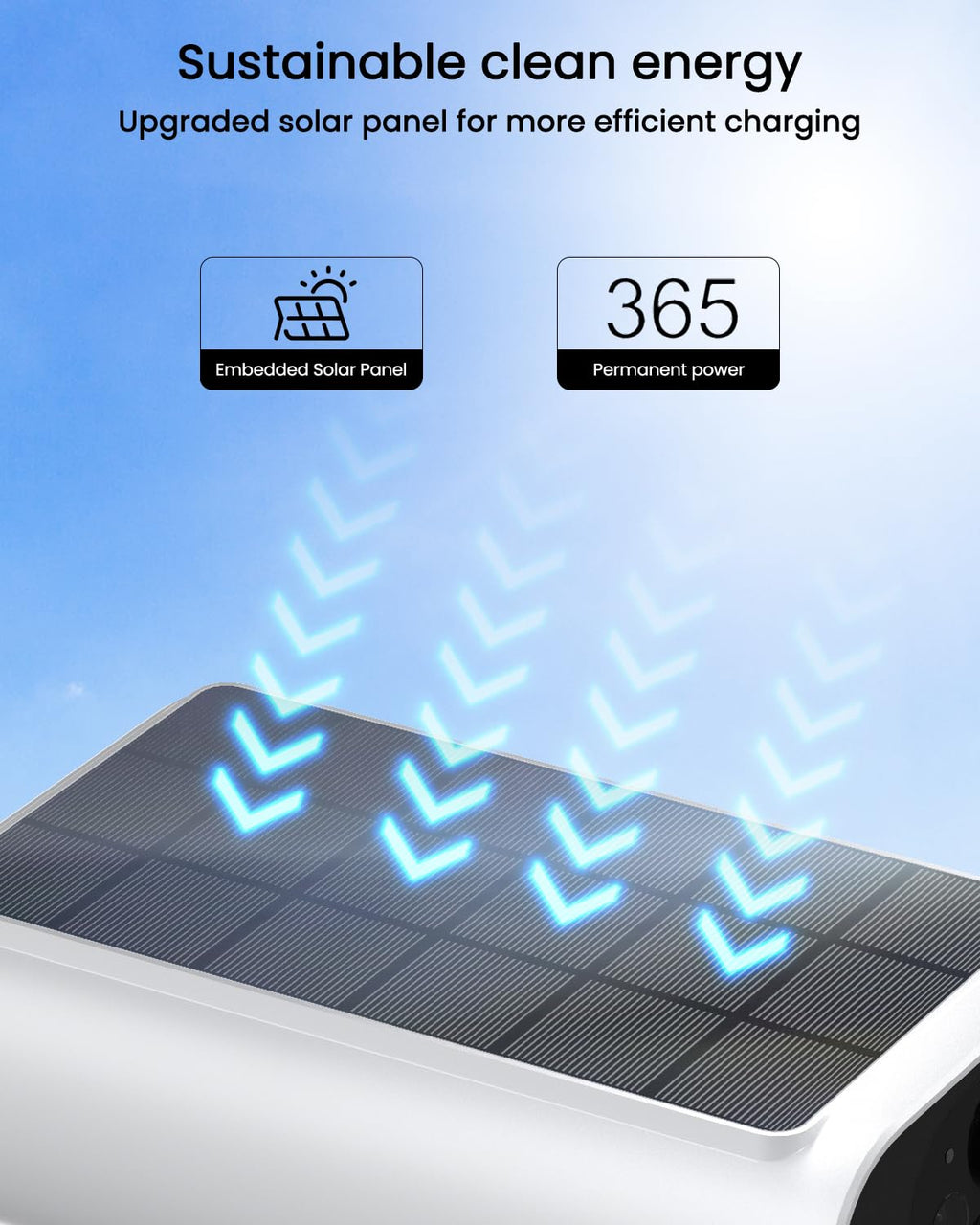 Solar Security Cameras Wireless Outdoor 4MP 2.5K HD P1675