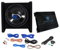 10" Car Subwoofer Enclosure with Mono Amplifier W88288