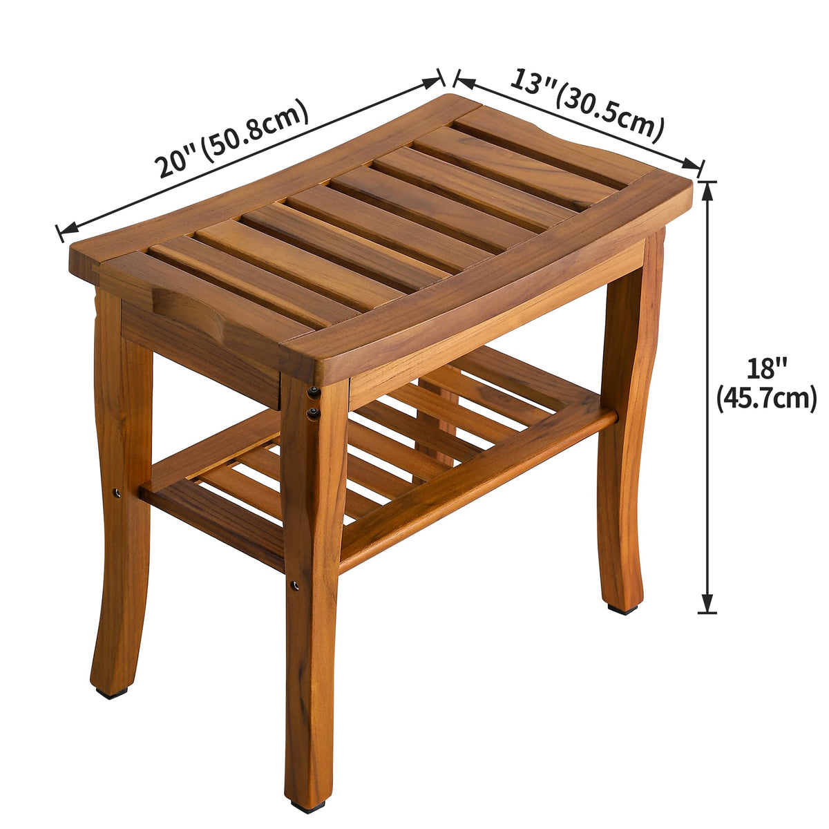 Teak Shower Bench U666