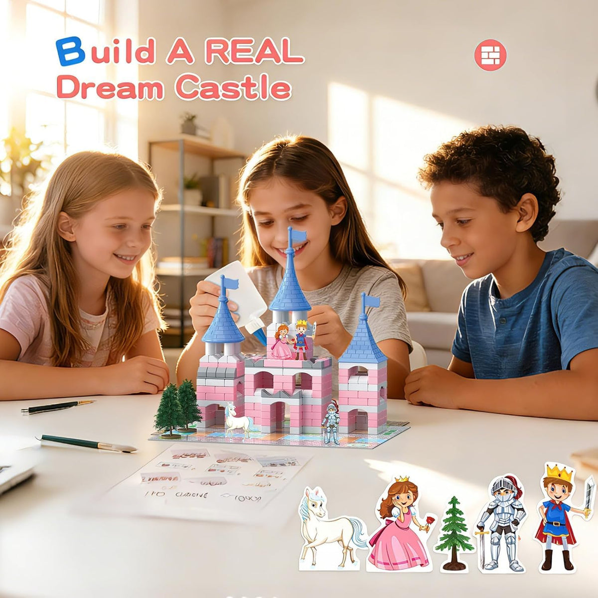 286 PCS Mini Brick Building Kit R412