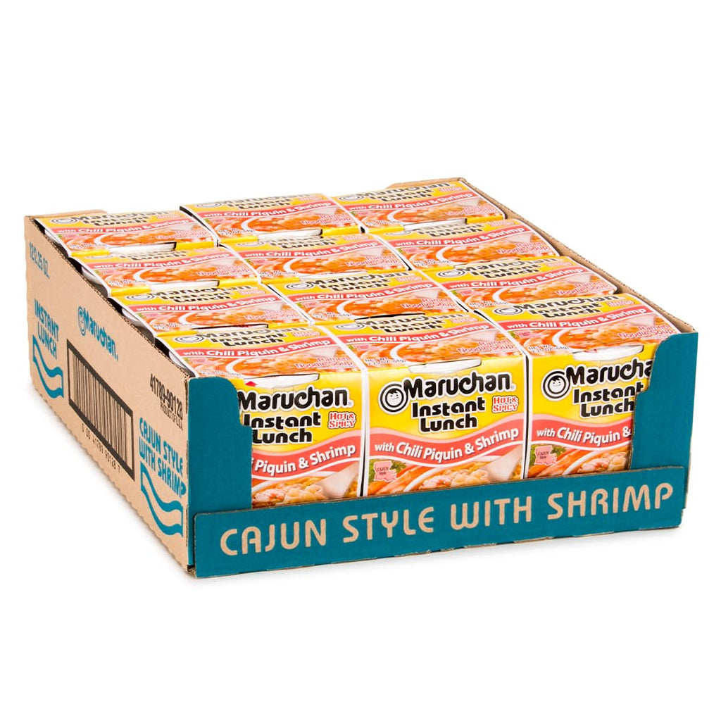 Instant Lunch Ramen Noodles Chili Piquin & Shrimp 2.25 Oz 12 Pack F323706