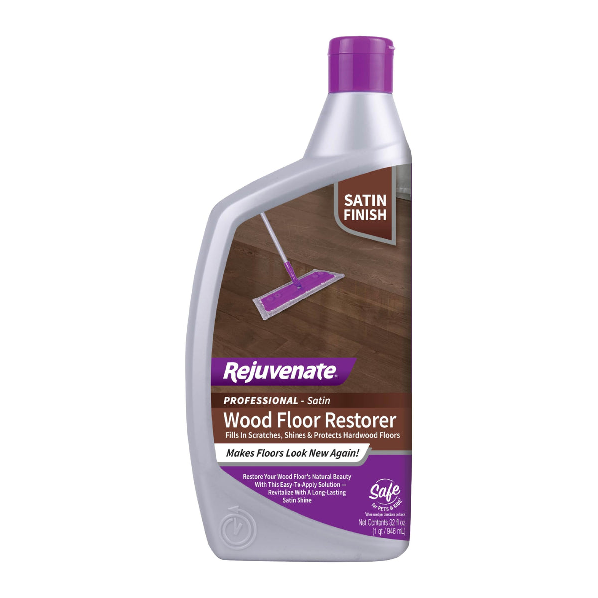 32 Oz Satin Finish Wood Floor Restorer Z56940