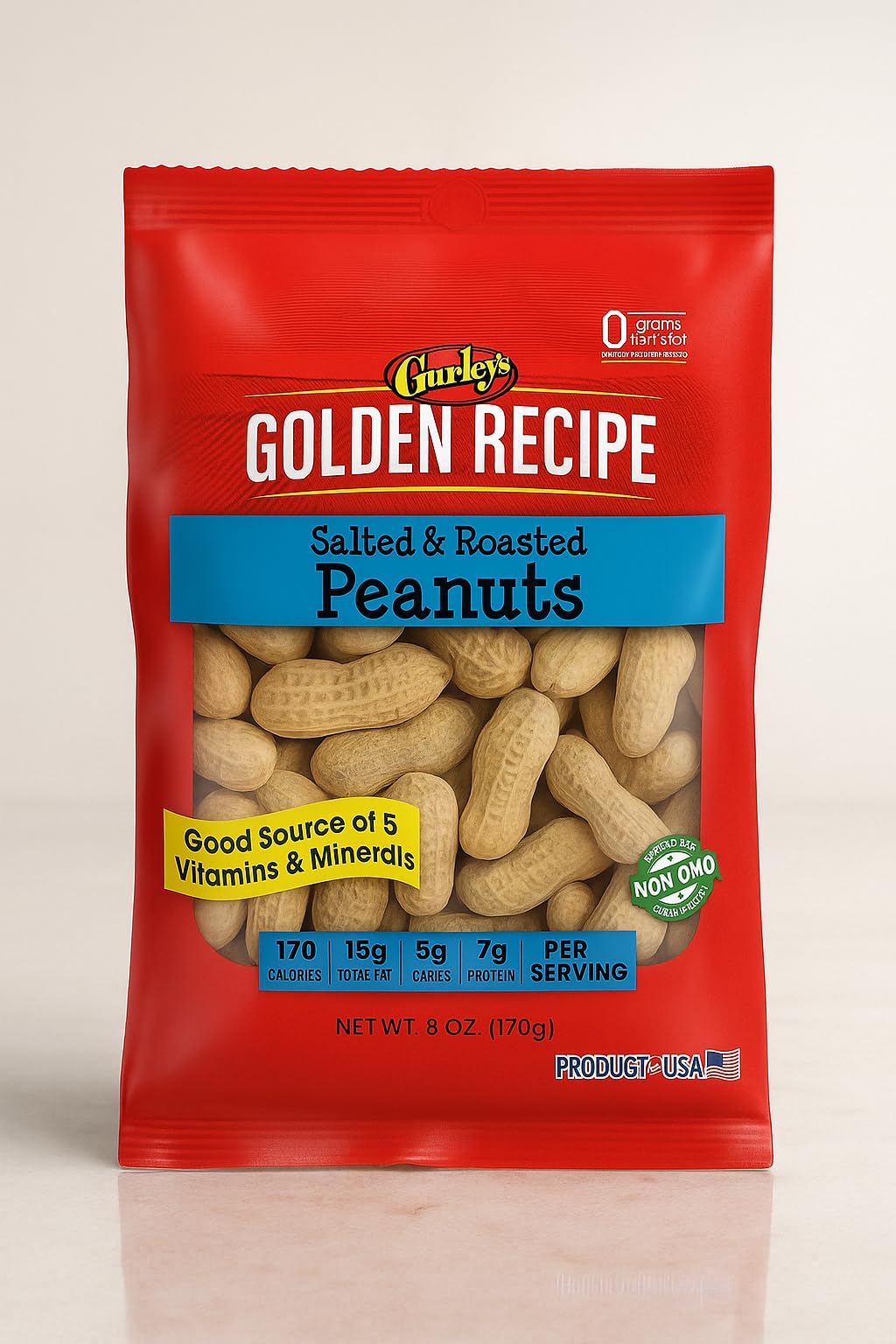 Roasted & Salted Peanuts in Shell 6 oz (12-Pack) B77955