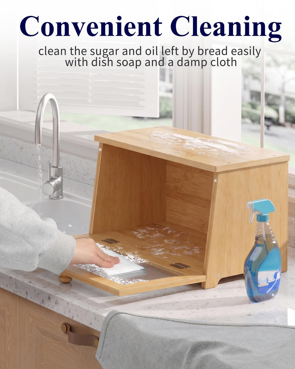 Wooden Bread Box C45493