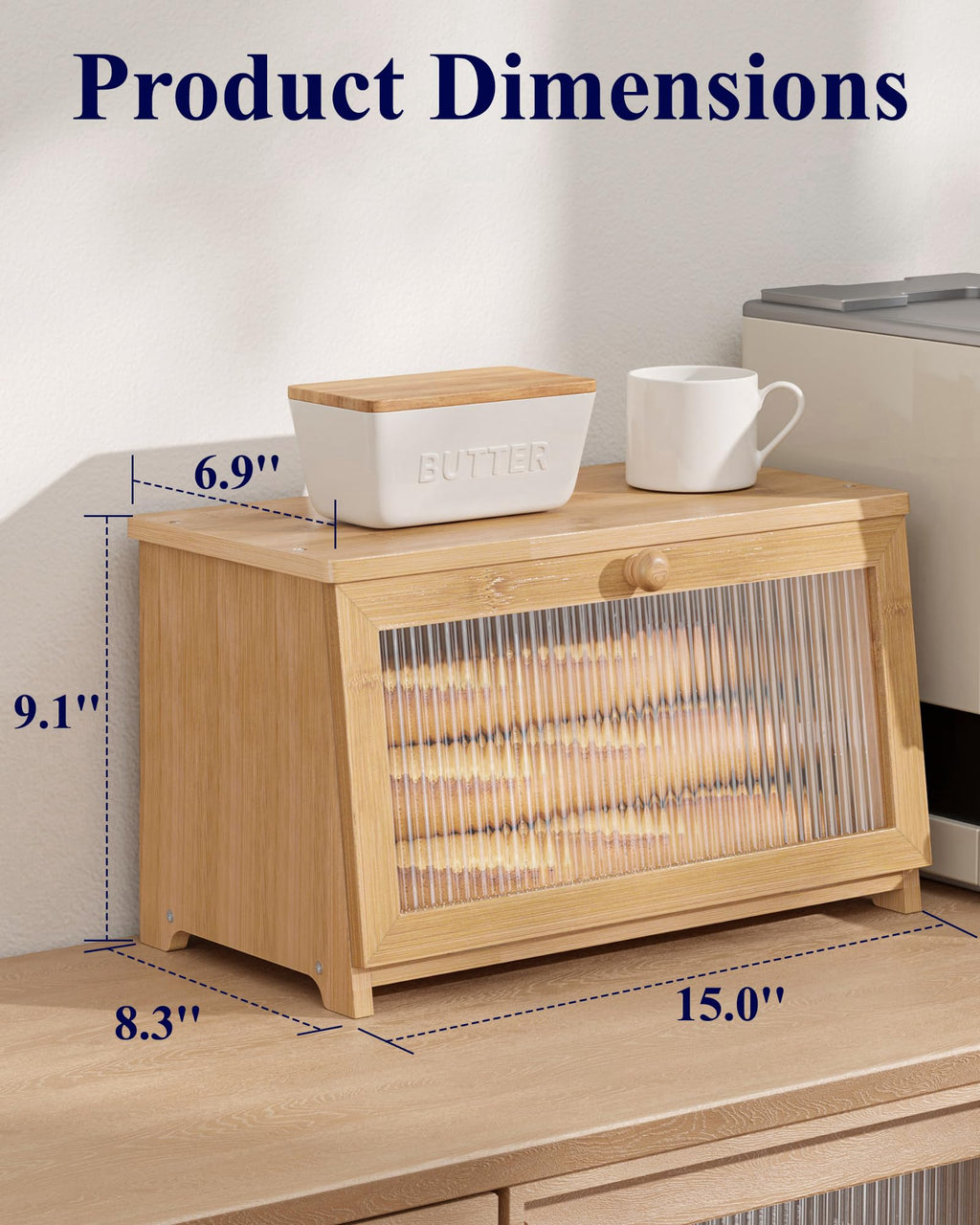 Wooden Bread Box C45493
