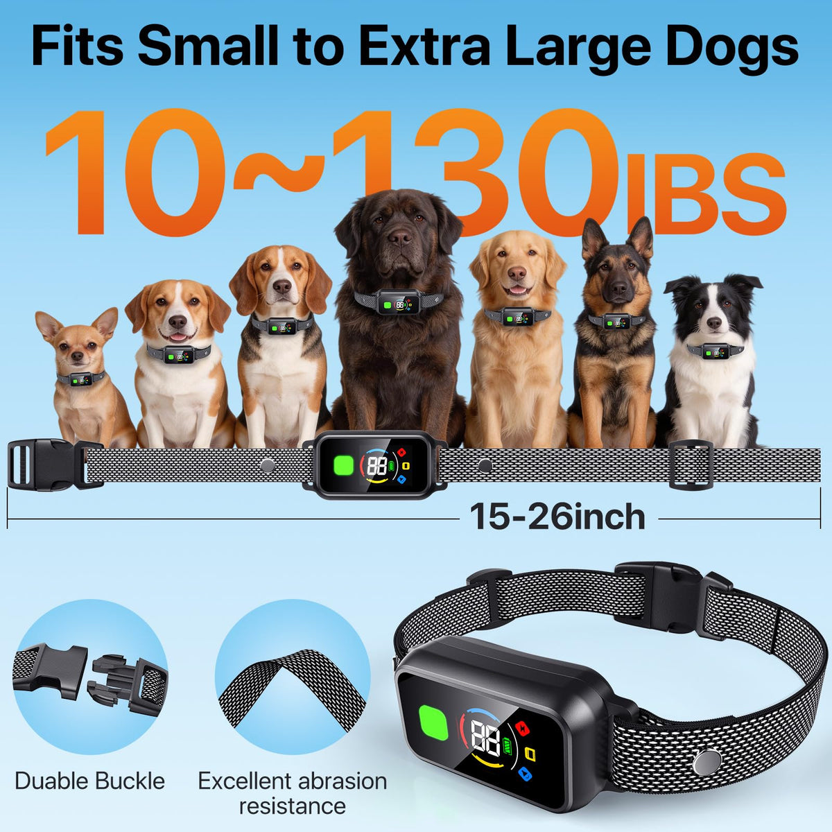 Wireless Dog Collar Fence System & Training Collar Y7281