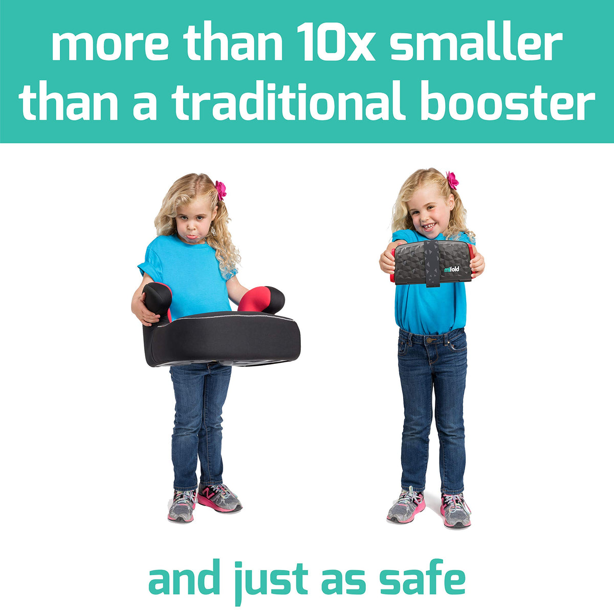 Backless Booster Seat with Carry Bag B434
