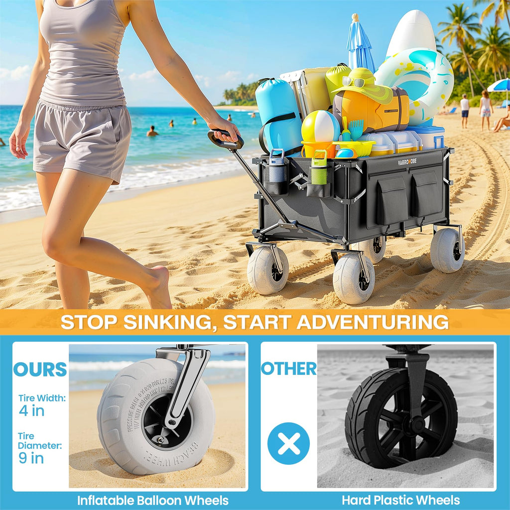 240L Beach Wagon with Balloon Wheels Z3871