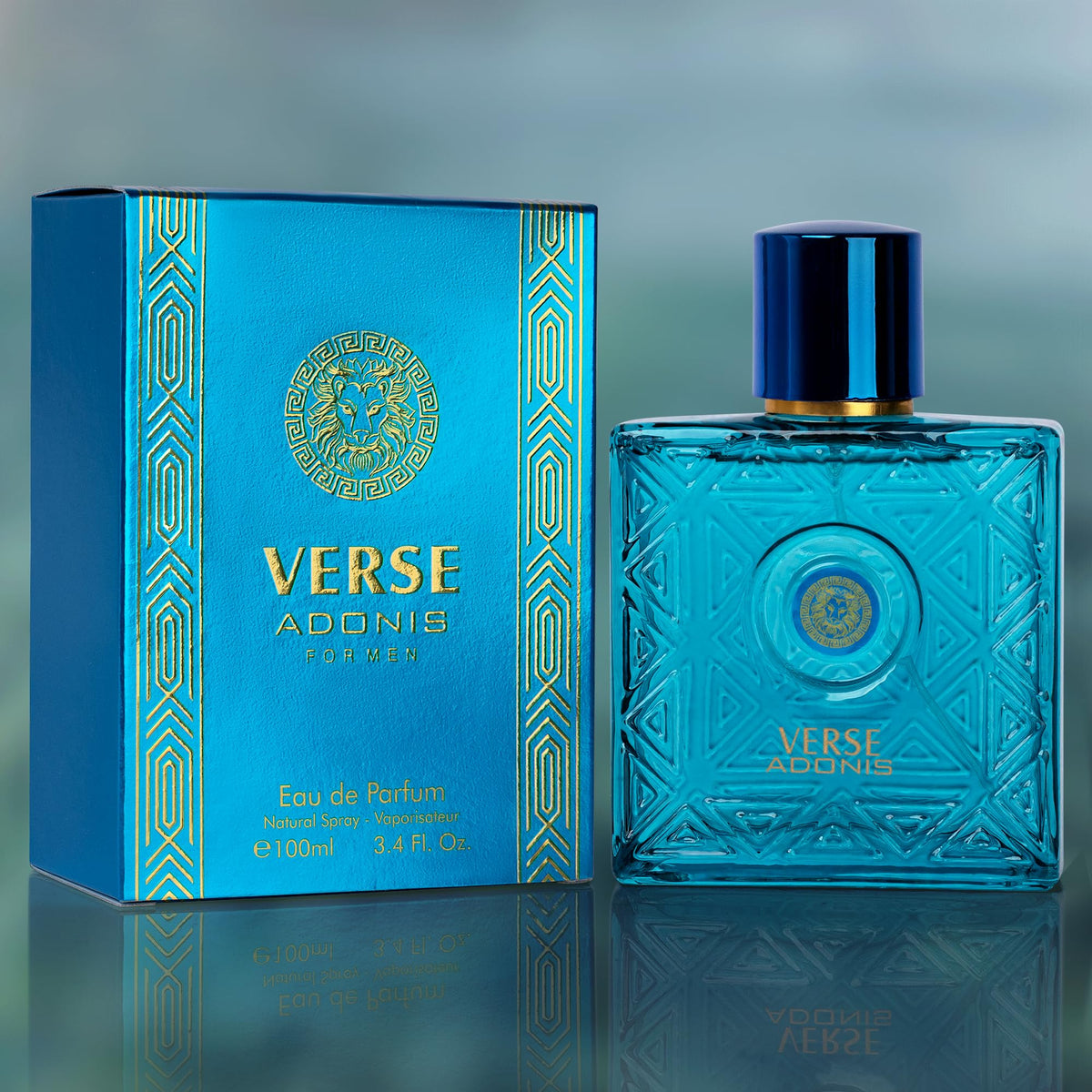 Eau De Parfum for Men 3.4 Fl. Oz. Woody Floral Fruity U976