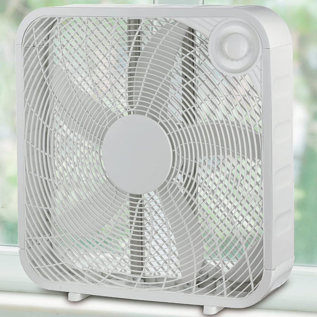 20" 3-Speed Box Fan White T582992