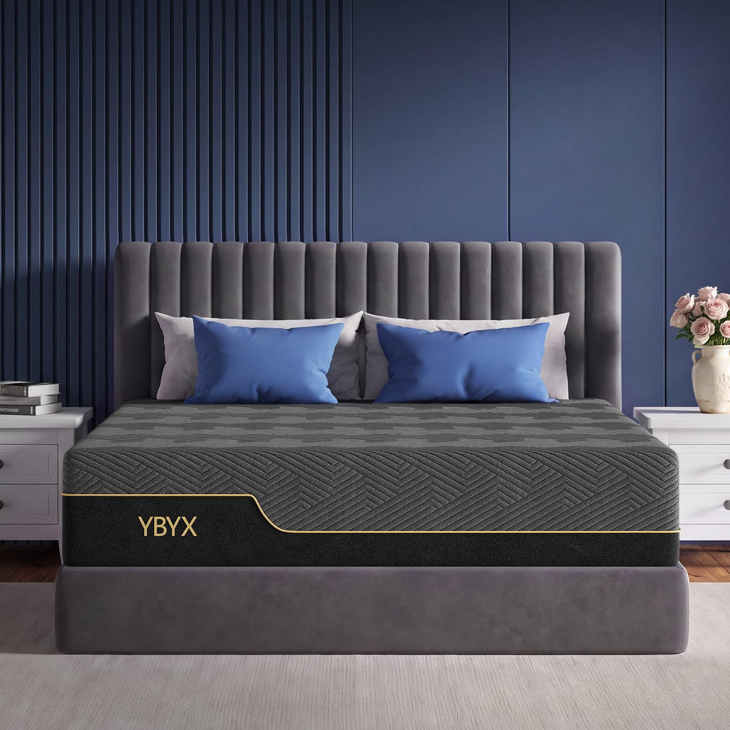 12 Inch Full Size Hybrid Mattress with Memory Foam M854