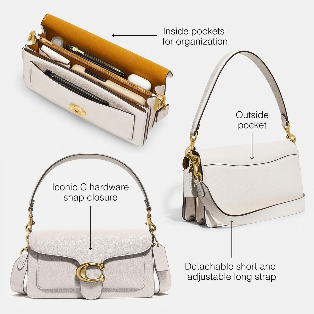 Leather Shoulder Bag Z153