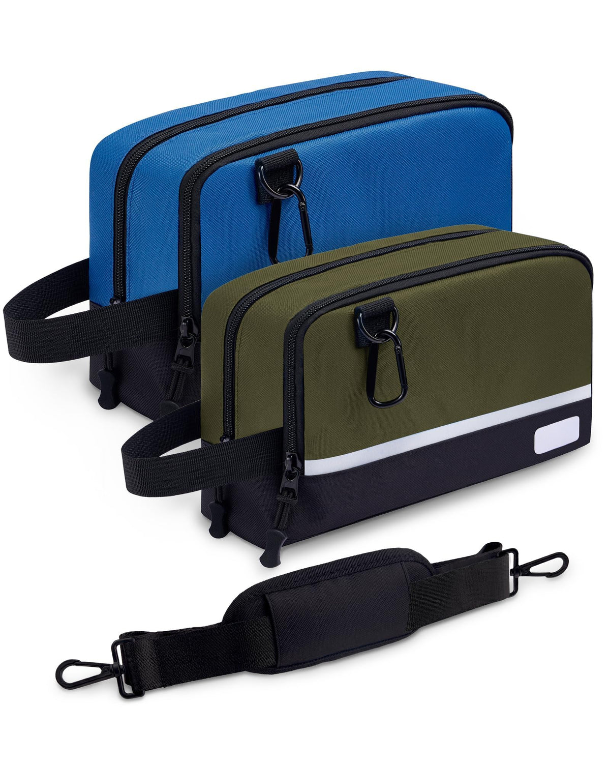2 Pack Small Tool Bags with Strap 12" & 10" Z44839