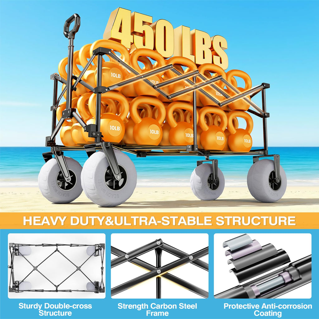 240L Beach Wagon with Balloon Wheels Z3871