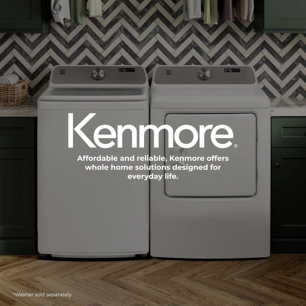 7.0 cu. ft. Front Load Electric Dryer - White F5802